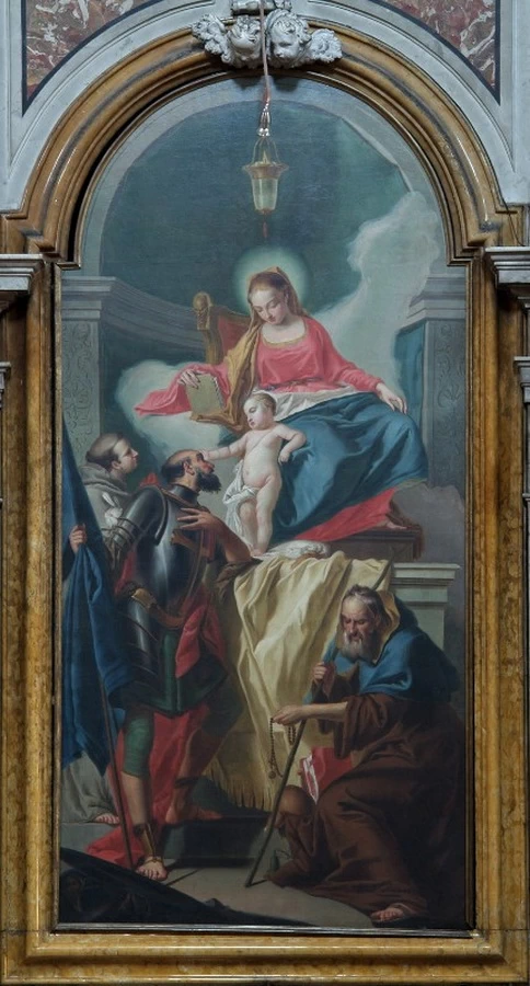 Madonna con Gesù Bambino e santi
